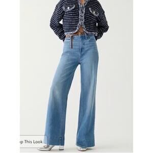 j. crew Denim trouser in Chambray Blue wash
